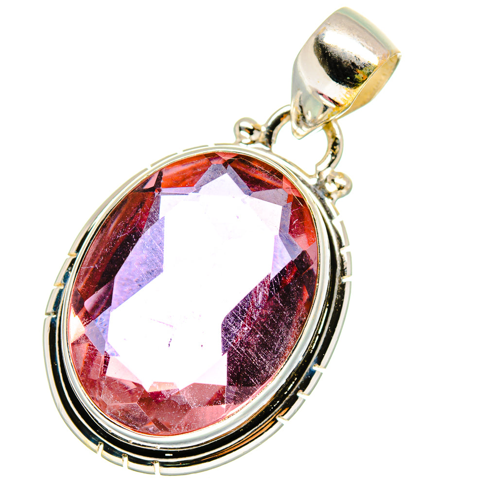 Color Change Alexandrite (lab.) Pendants handcrafted by Anasilvercos - PD13838
