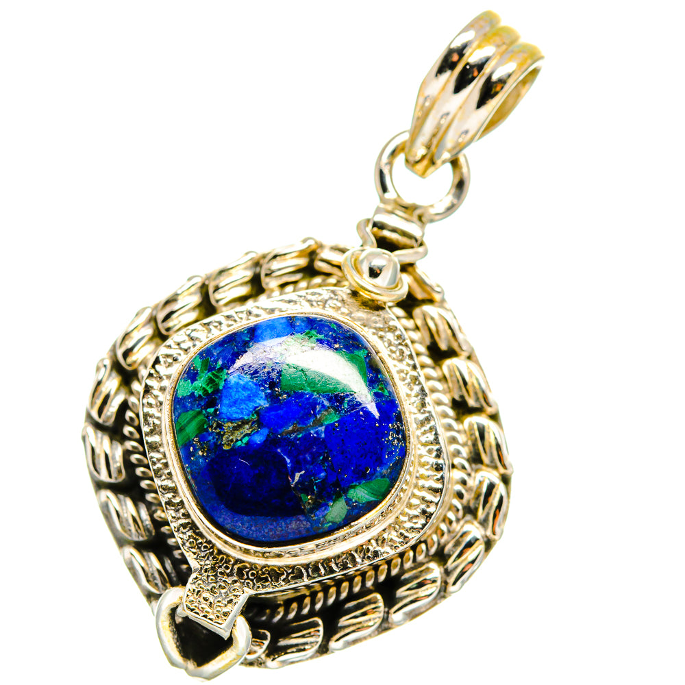 Azurite Pendants handcrafted by Anasilvercos - PD13839