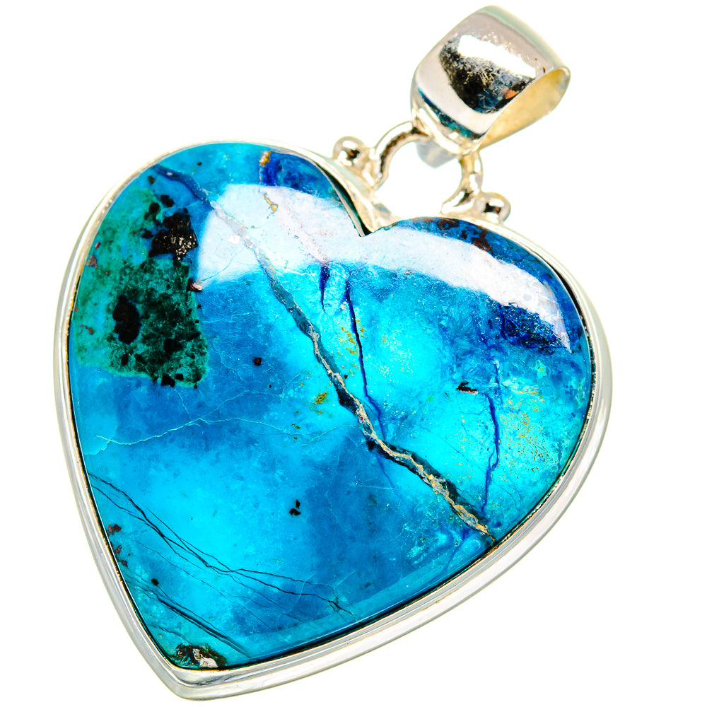 Chrysocolla Pendants handcrafted by Anasilvercos - PD13844