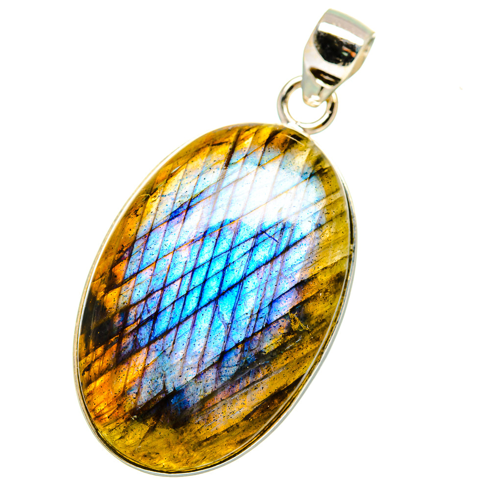 Labradorite Pendants handcrafted by Anasilvercos - PD13863