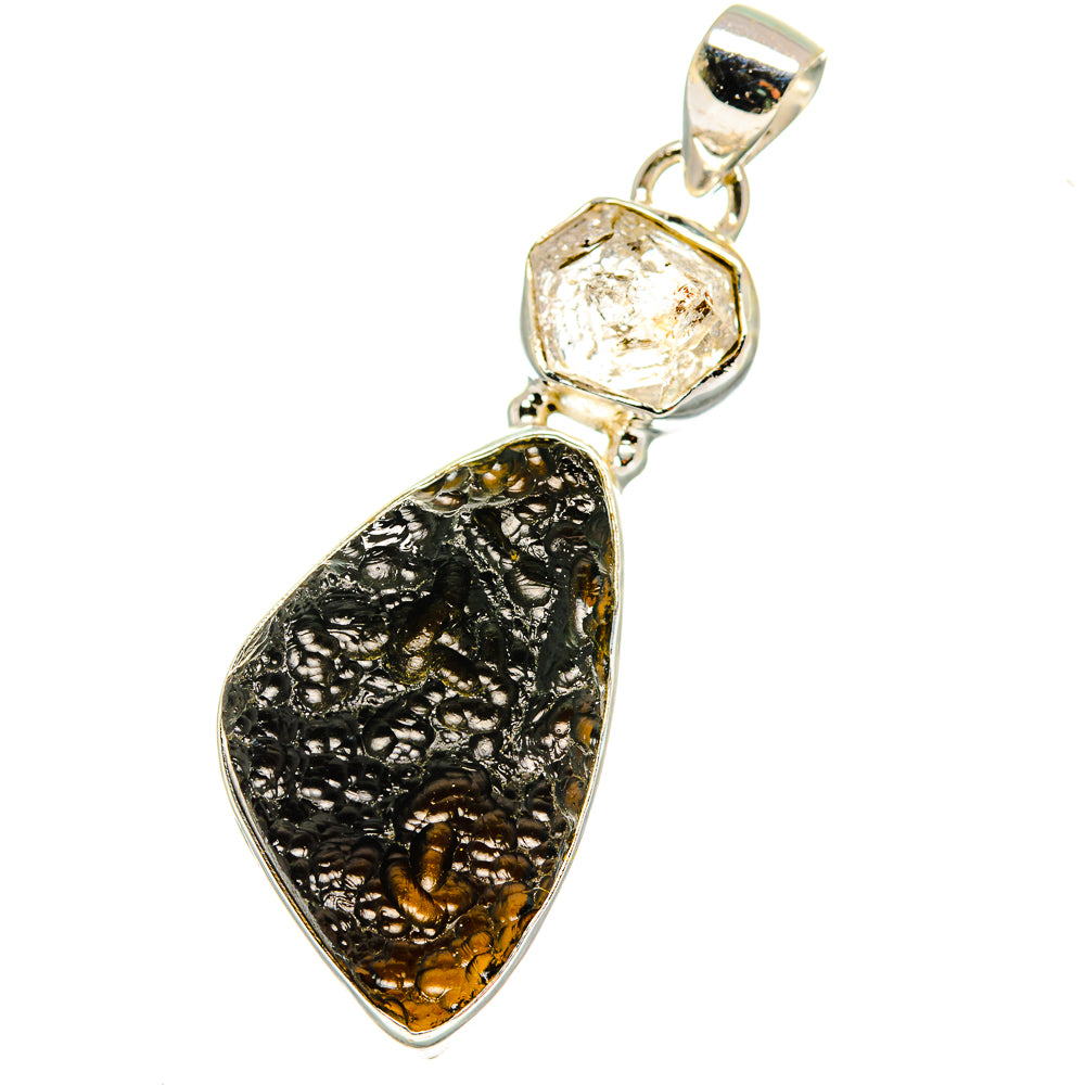 Tektite Pendants handcrafted by Anasilvercos - PD13869