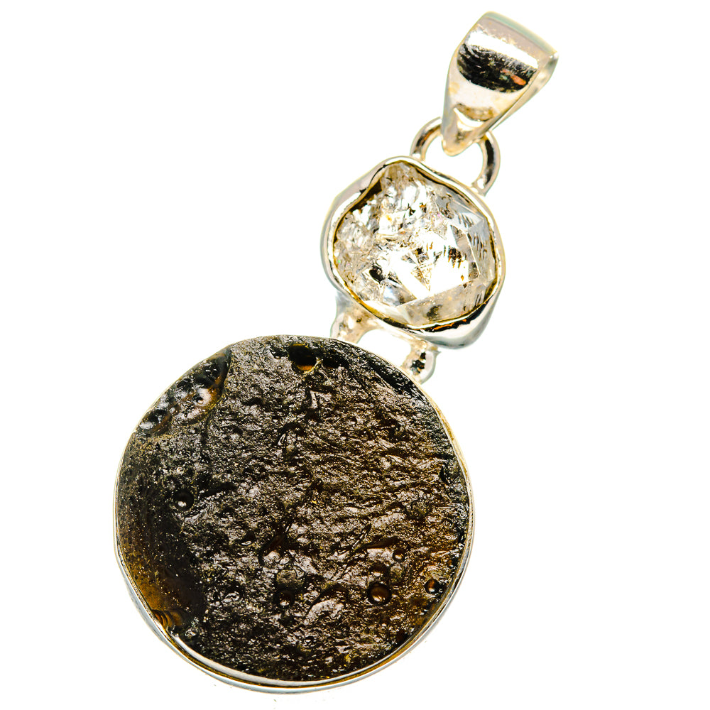 Tektite Pendants handcrafted by Anasilvercos - PD13870