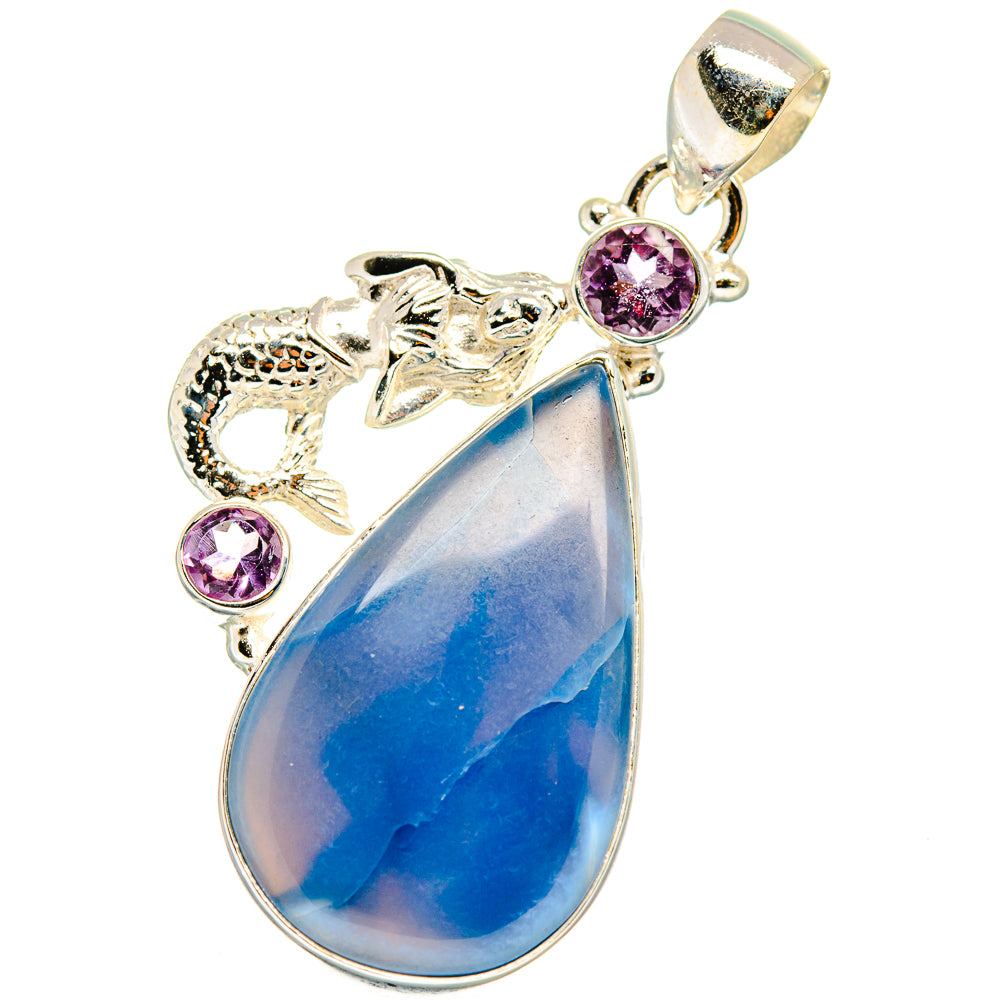 Owyhee Opal Pendants handcrafted by Anasilvercos - PD13886