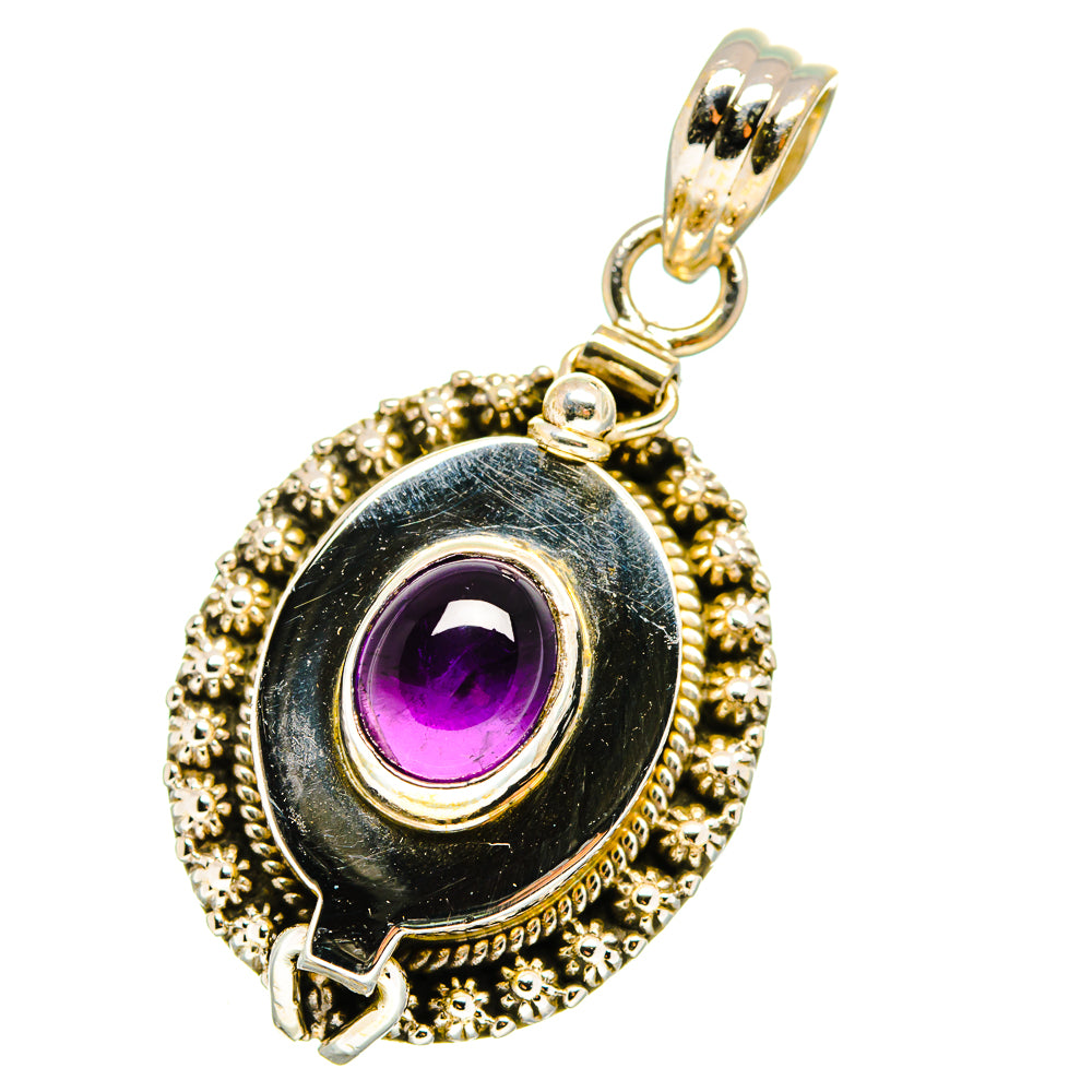 Amethyst Pendants handcrafted by Anasilvercos - PD13889