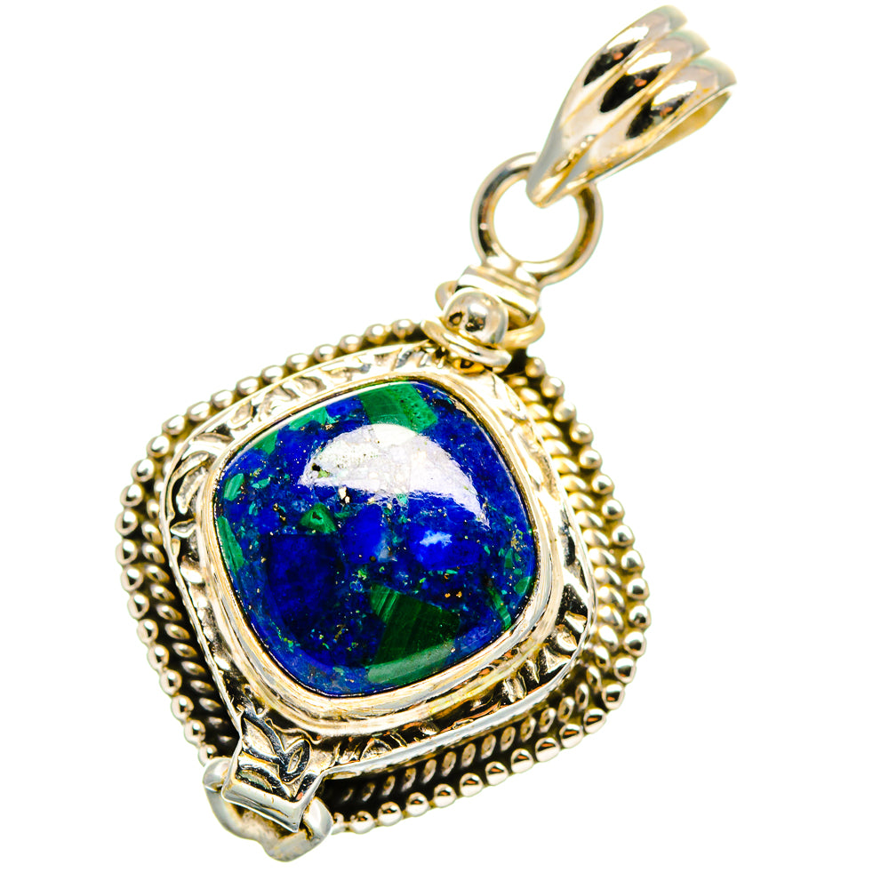 Azurite Pendants handcrafted by Anasilvercos - PD13894