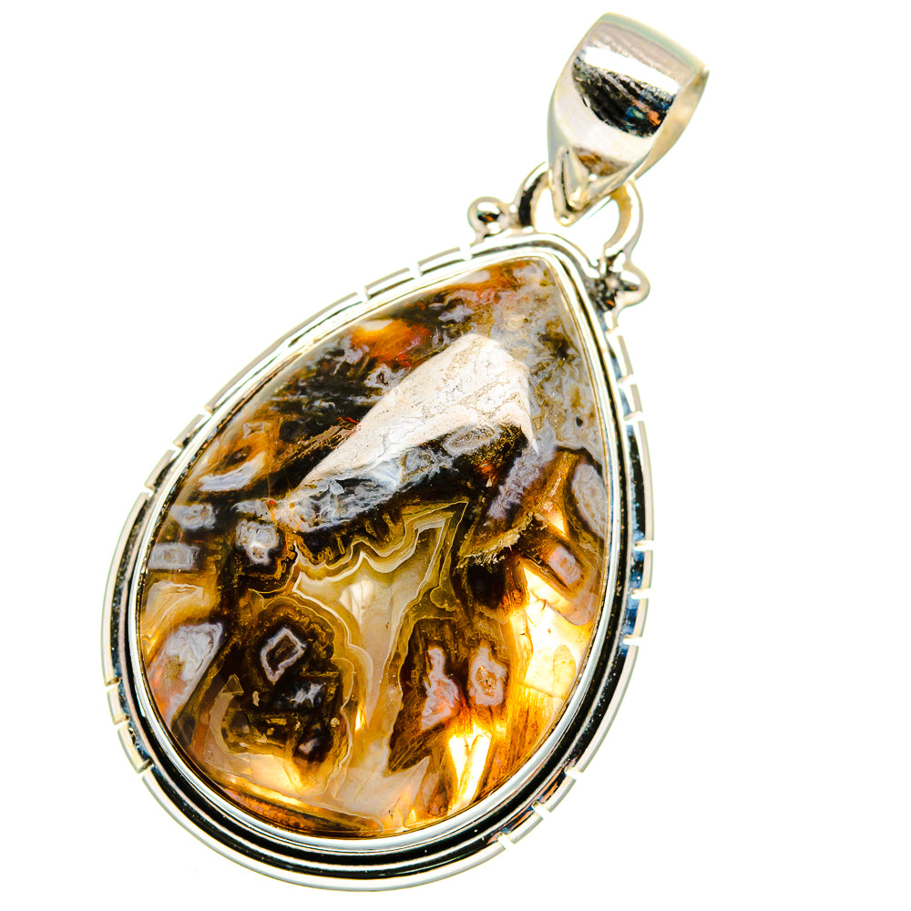 Ocean Jasper Pendants handcrafted by Anasilvercos - PD13895