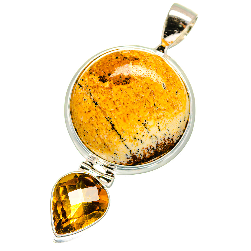 Picture Jasper Pendants handcrafted by Anasilvercos - PD13903
