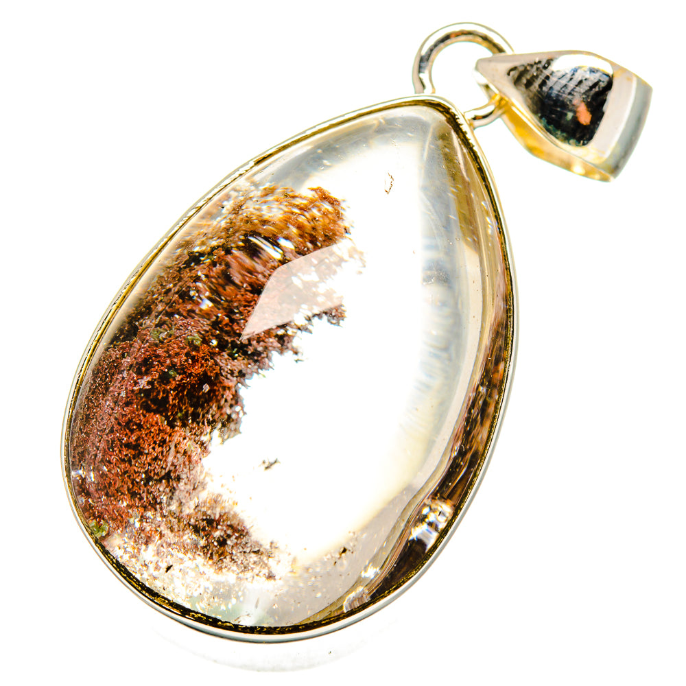 Garden Quartz Pendants handcrafted by Anasilvercos - PD13906