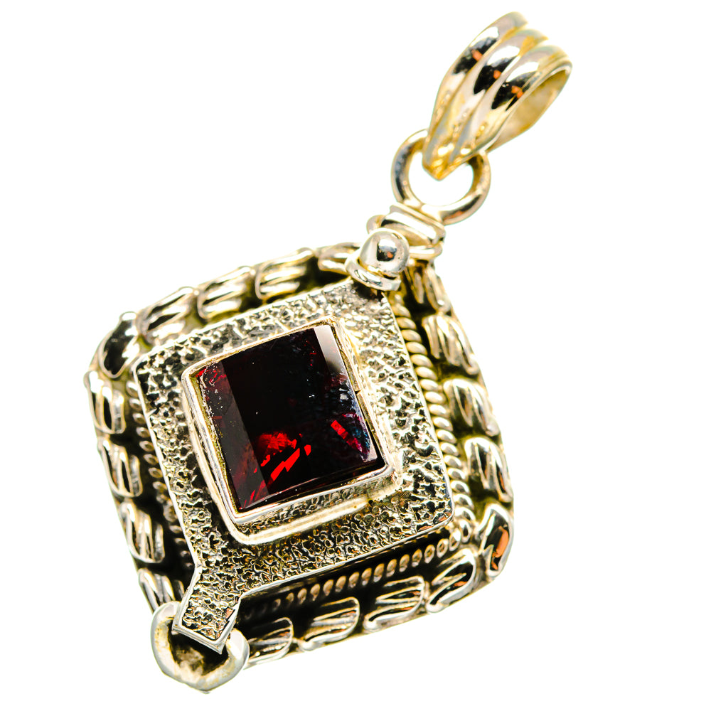 Garnet Pendants handcrafted by Anasilvercos - PD13926