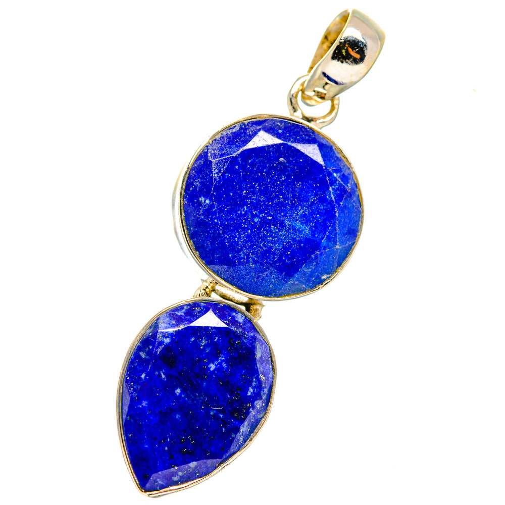Lapis Lazuli Pendants handcrafted by Anasilvercos - PD13927