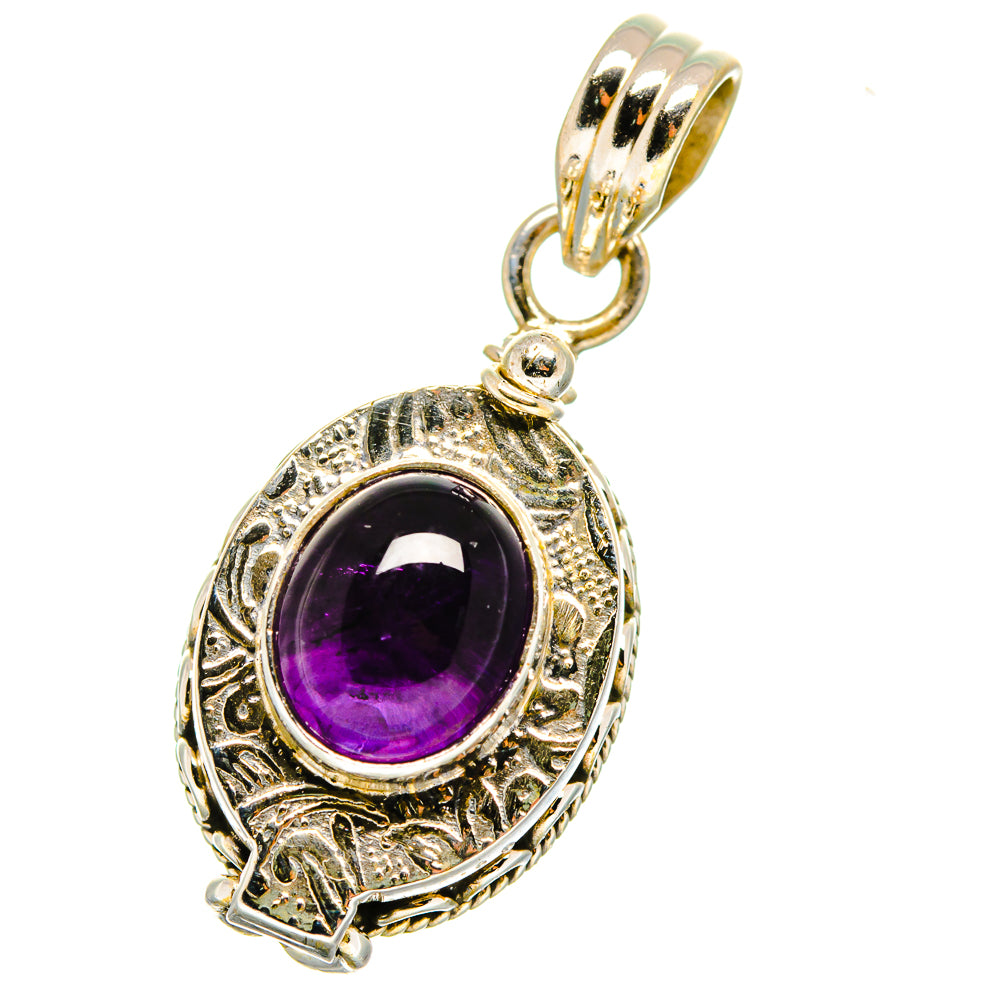 Amethyst Pendants handcrafted by Anasilvercos - PD13948