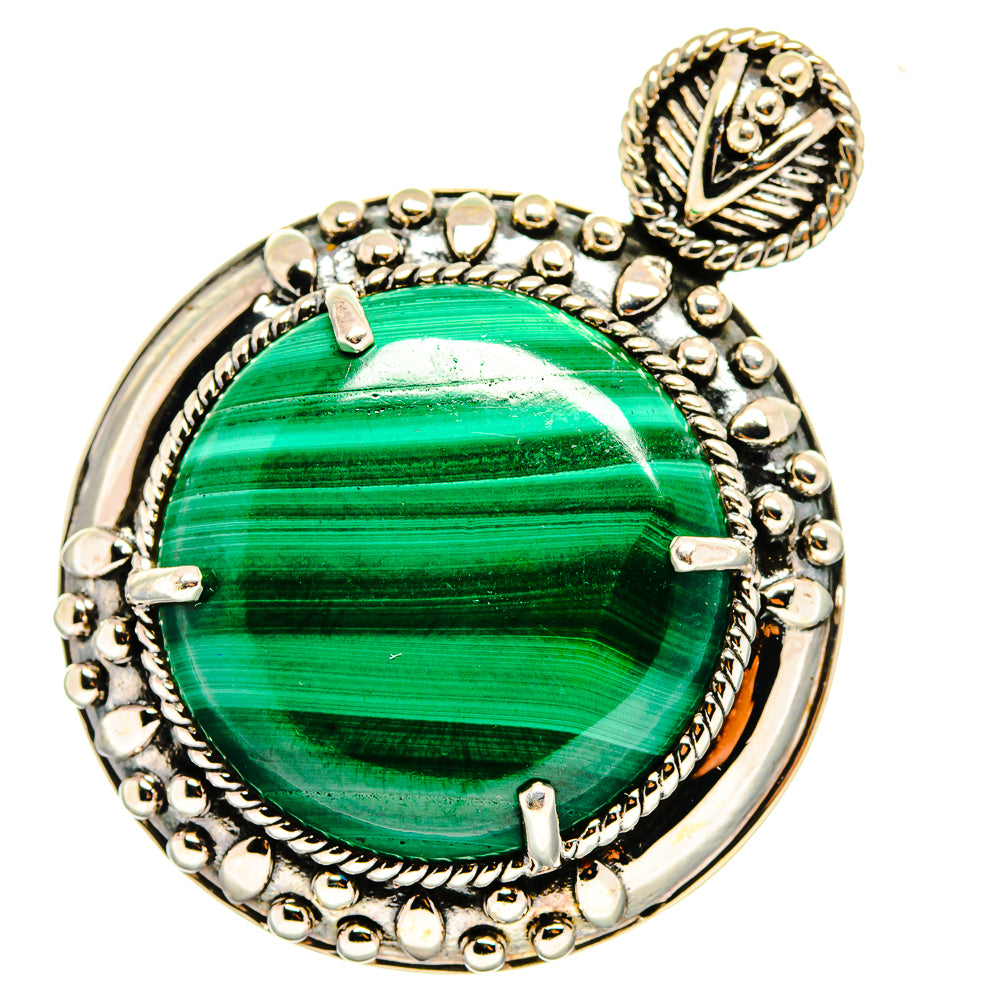 Malachite Pendants handcrafted by Anasilvercos - PD13953