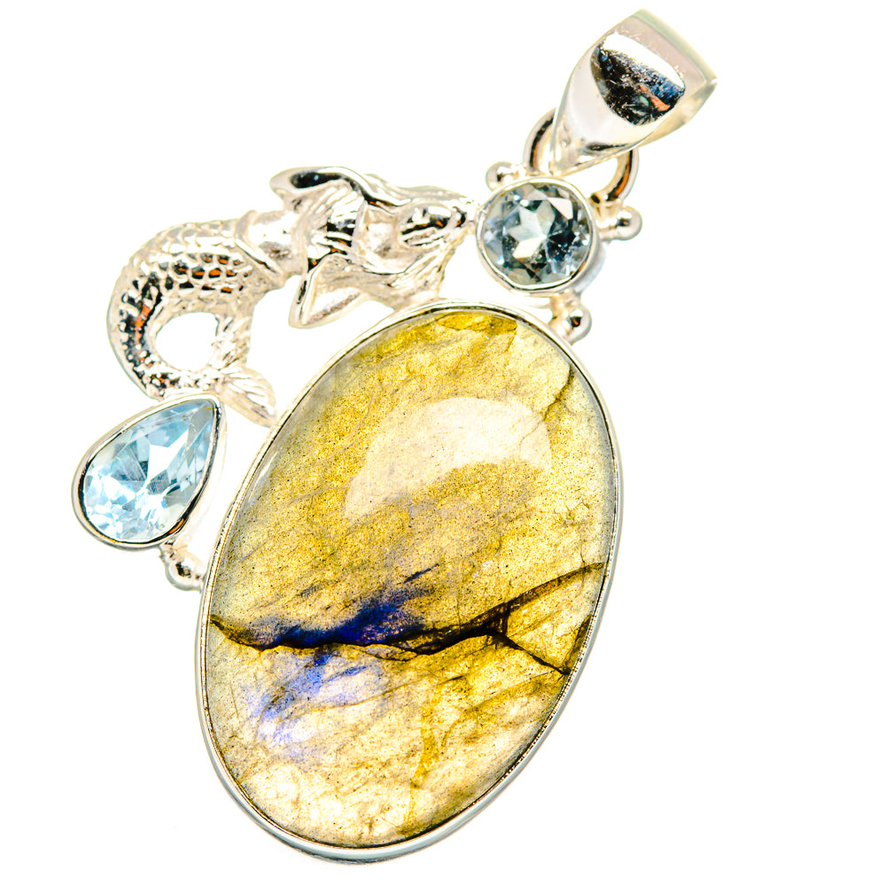 Labradorite Pendants handcrafted by Anasilvercos - PD13957