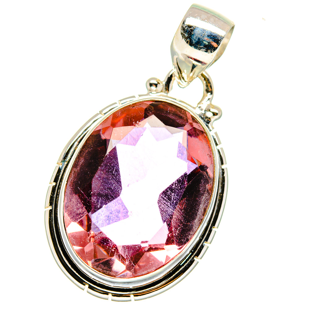 Color Change Alexandrite (lab.) Pendants handcrafted by Anasilvercos - PD13961