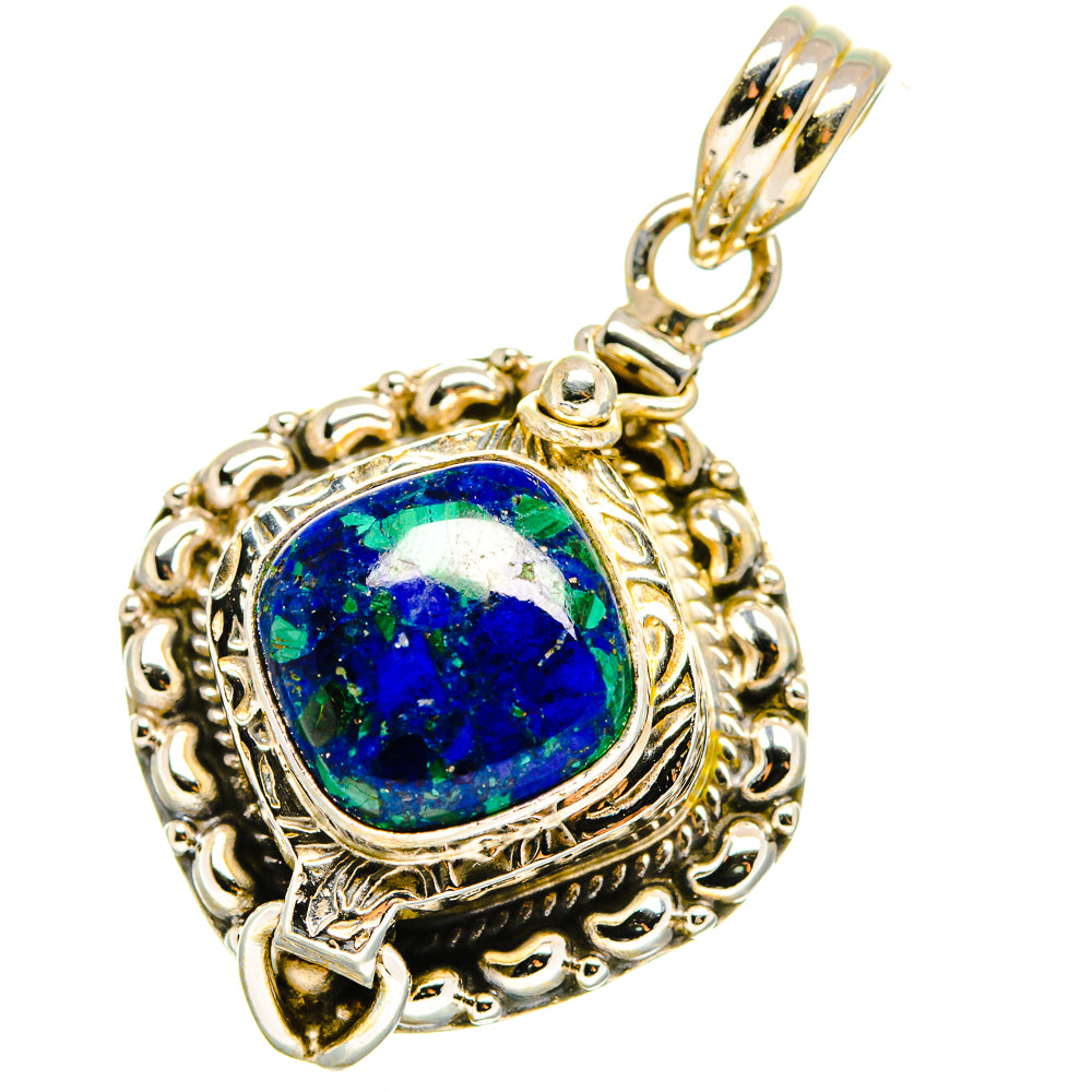 Azurite Pendants handcrafted by Anasilvercos - PD13987
