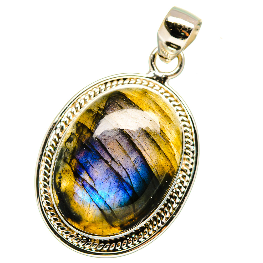 Labradorite Pendants handcrafted by Anasilvercos - PD13988