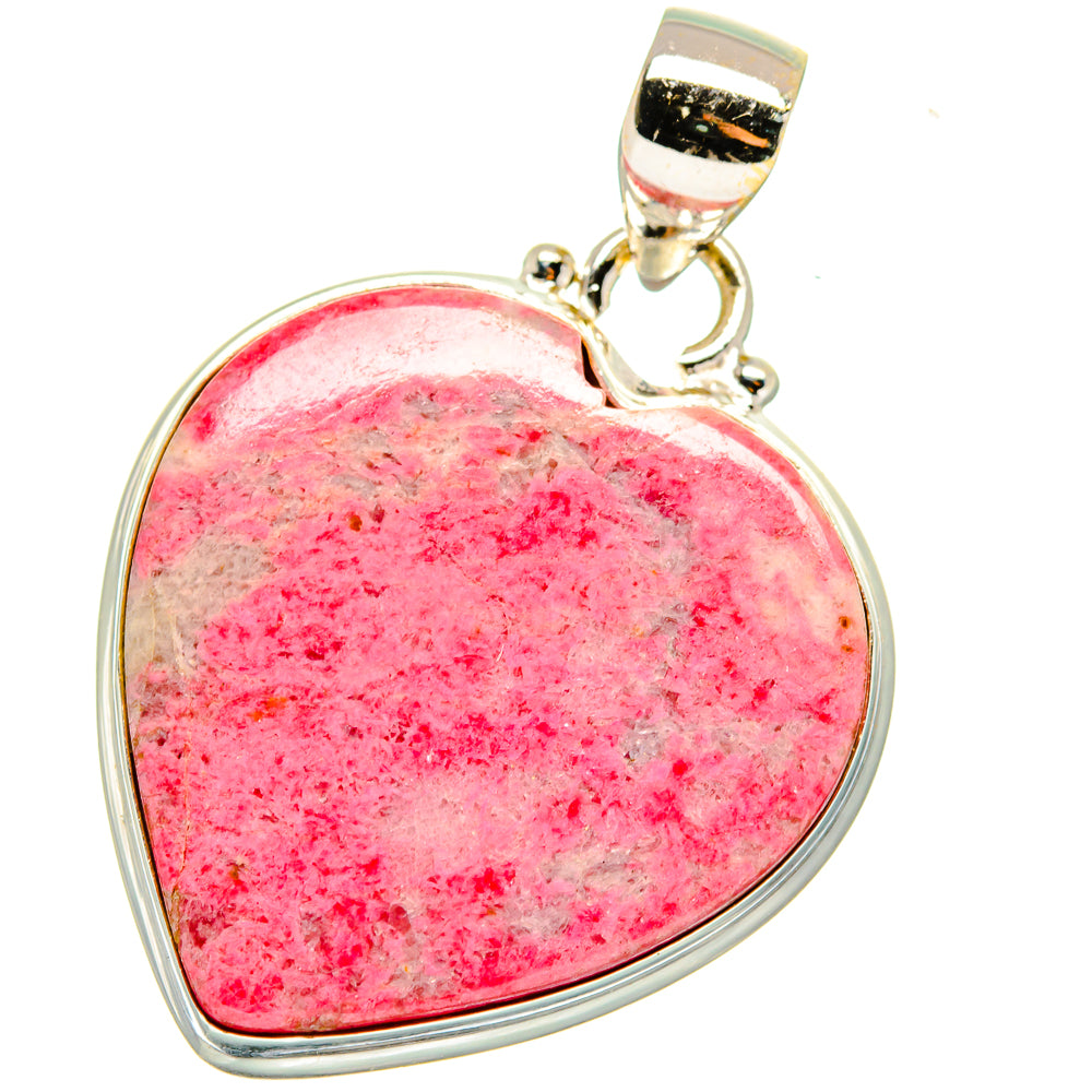 Thulite Pendants handcrafted by Anasilvercos - PD13991