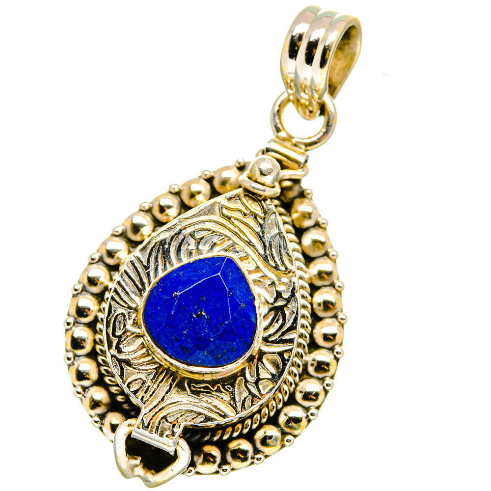 Lapis Lazuli Pendants handcrafted by Anasilvercos - PD13995