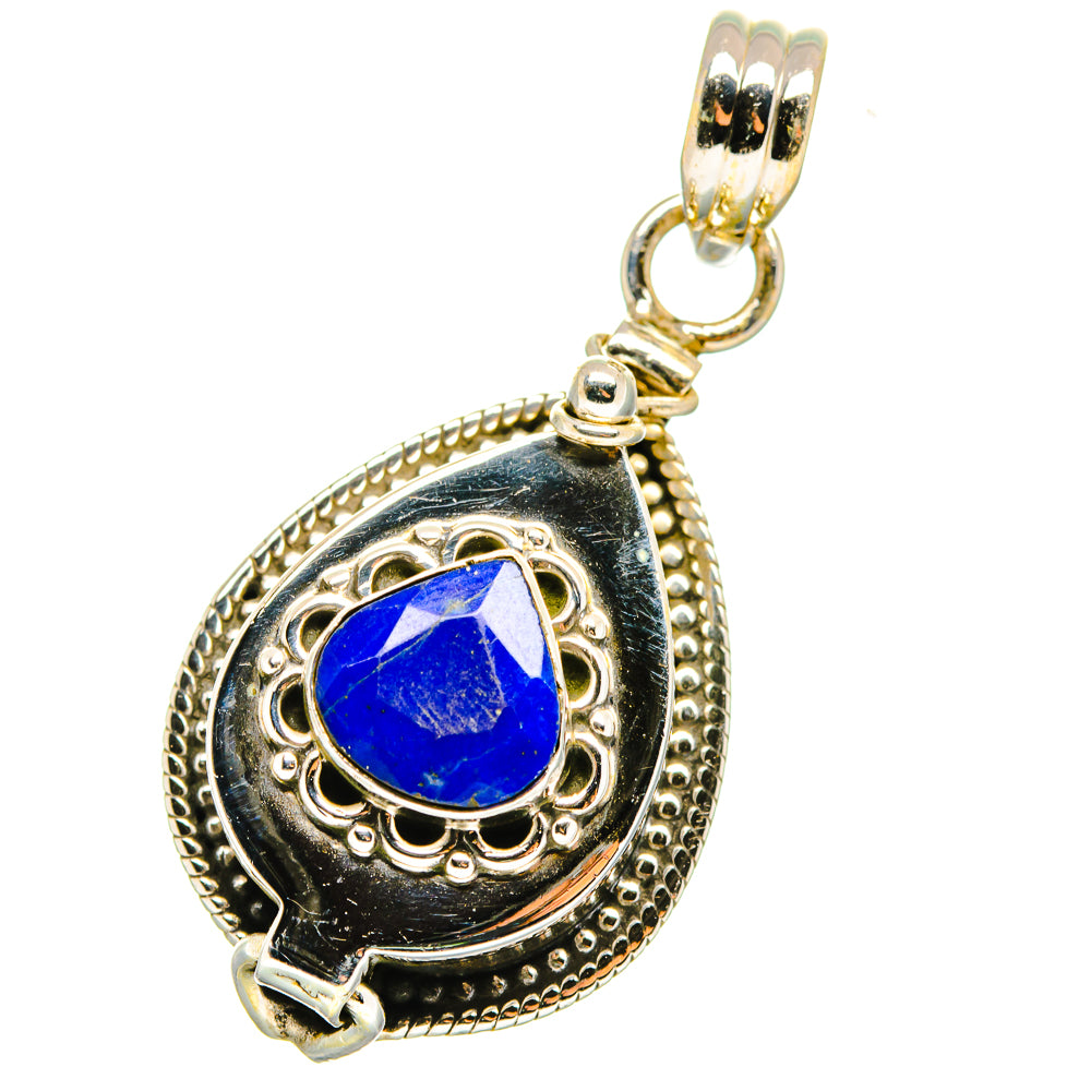 Lapis Lazuli Pendants handcrafted by Anasilvercos - PD14012