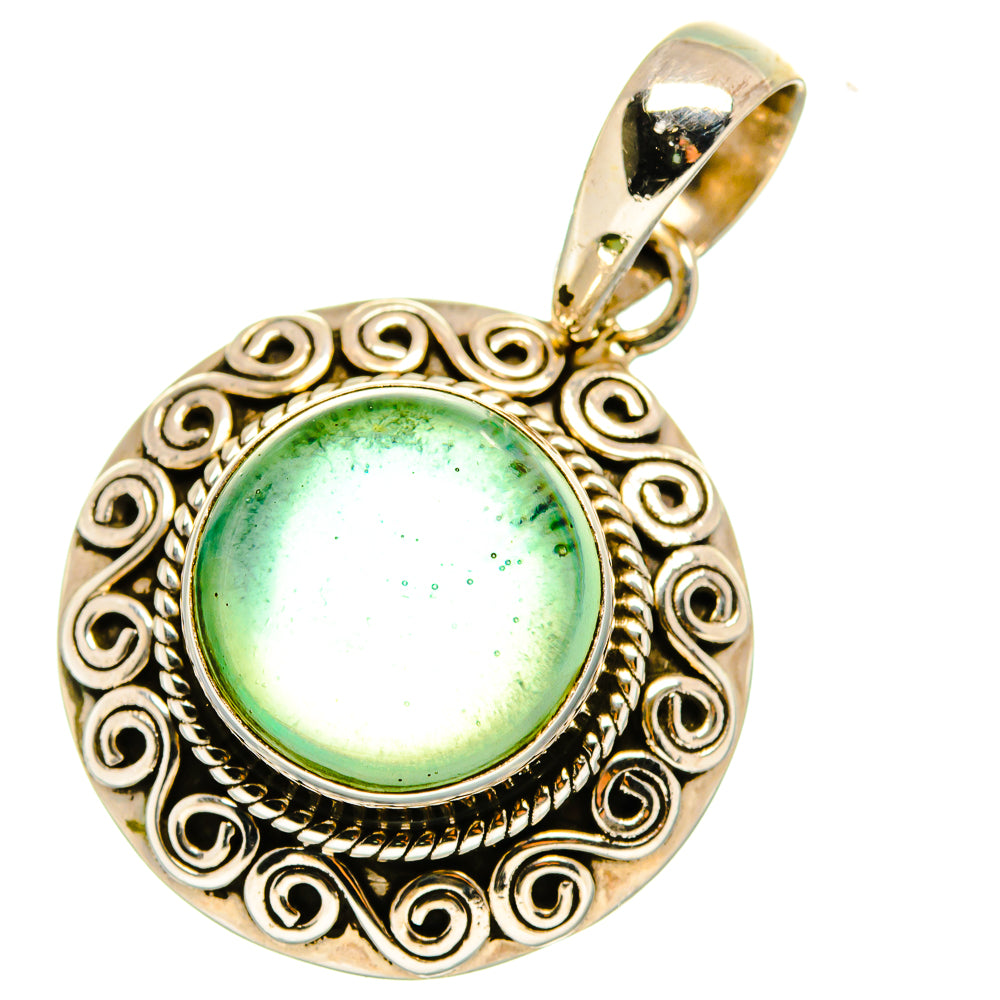Peridot Pendants handcrafted by Anasilvercos - PD14013
