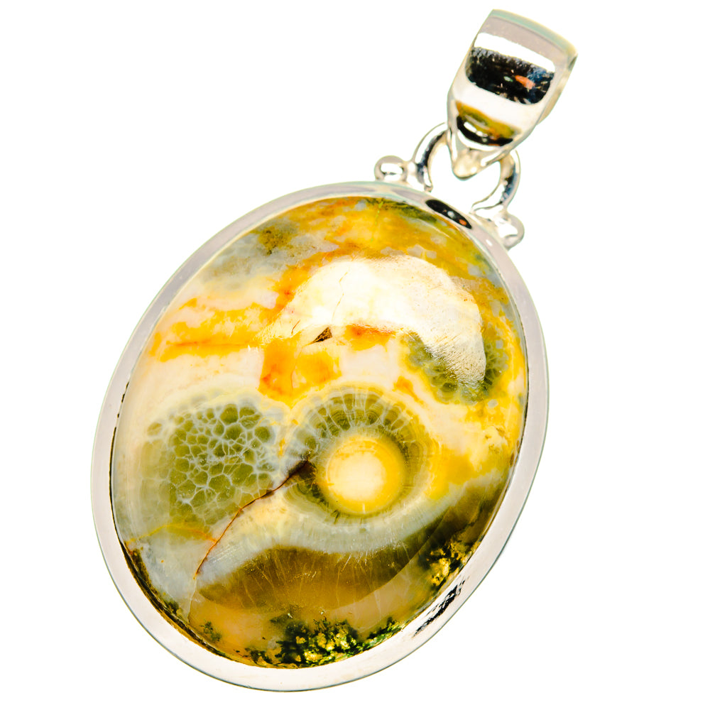 Ocean Jasper Pendants handcrafted by Anasilvercos - PD14028