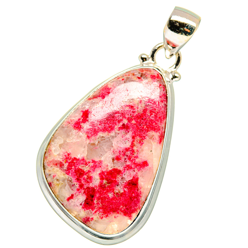 Thulite Pendants handcrafted by Anasilvercos - PD14041