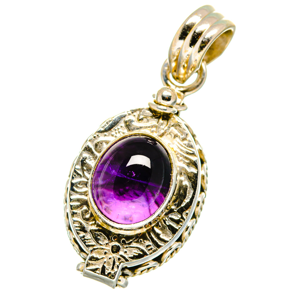 Amethyst Pendants handcrafted by Anasilvercos - PD14048