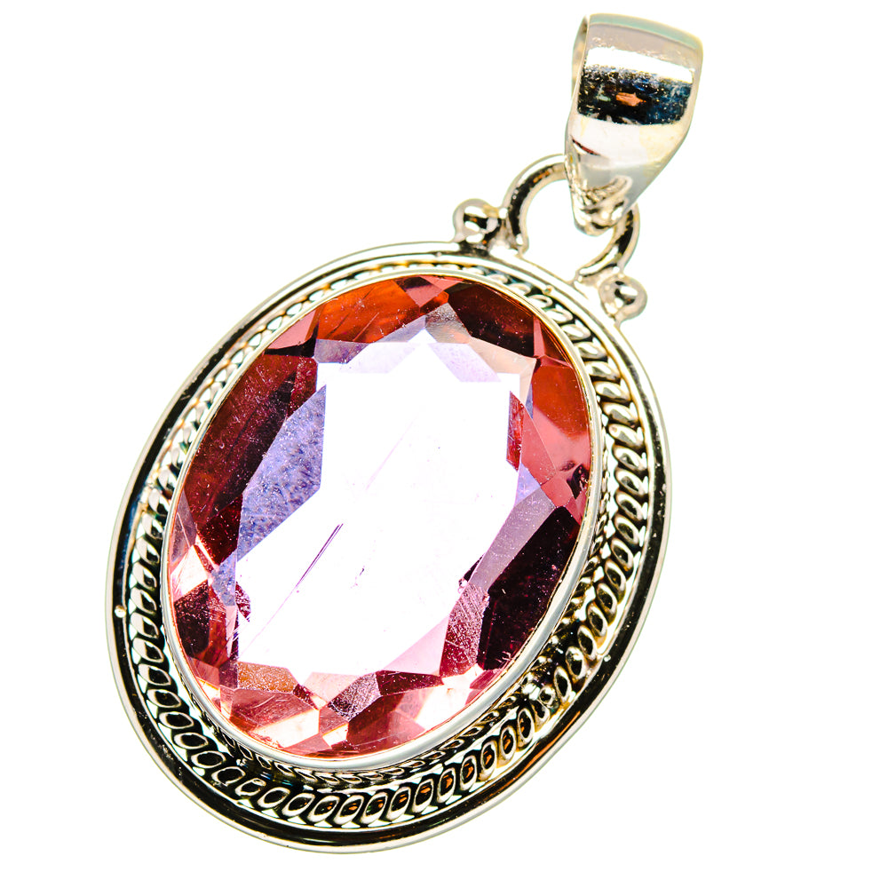 Color Change Alexandrite (lab.) Pendants handcrafted by Anasilvercos - PD14051