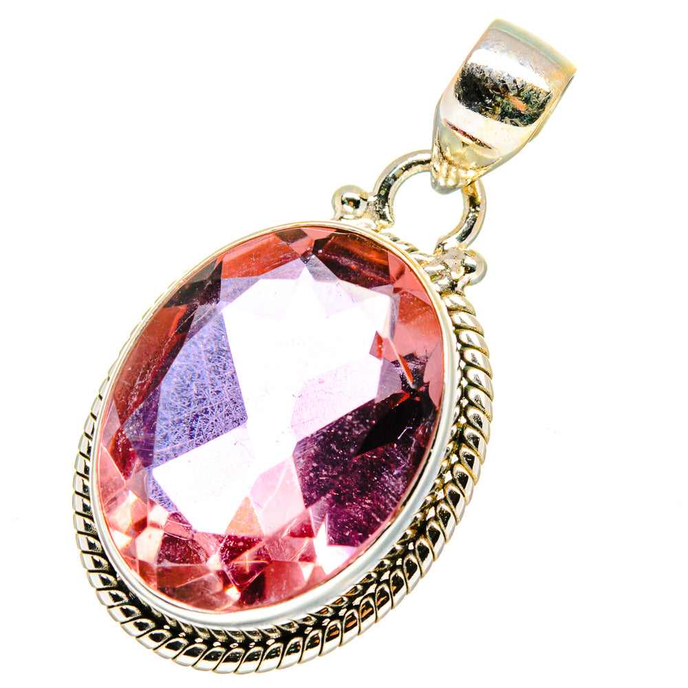 Color Change Alexandrite (lab.) Pendants handcrafted by Anasilvercos - PD14058