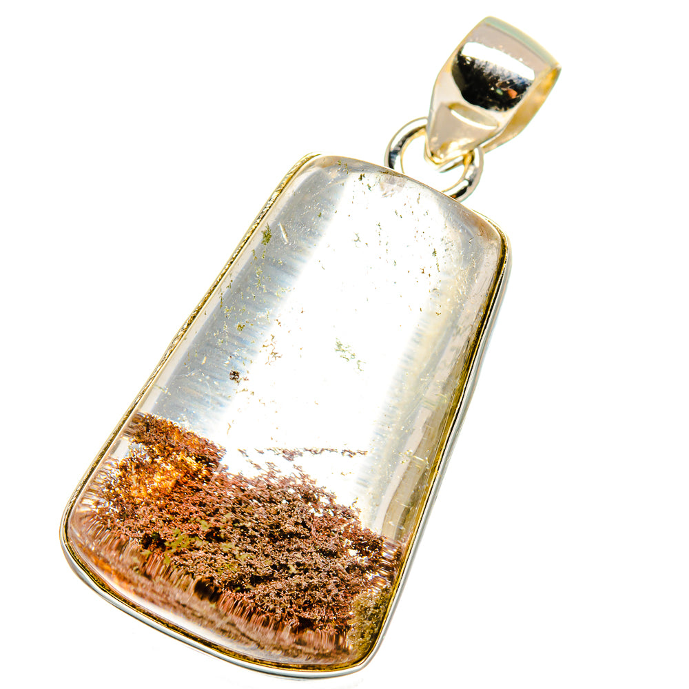 Garden Quartz Pendants handcrafted by Anasilvercos - PD14102