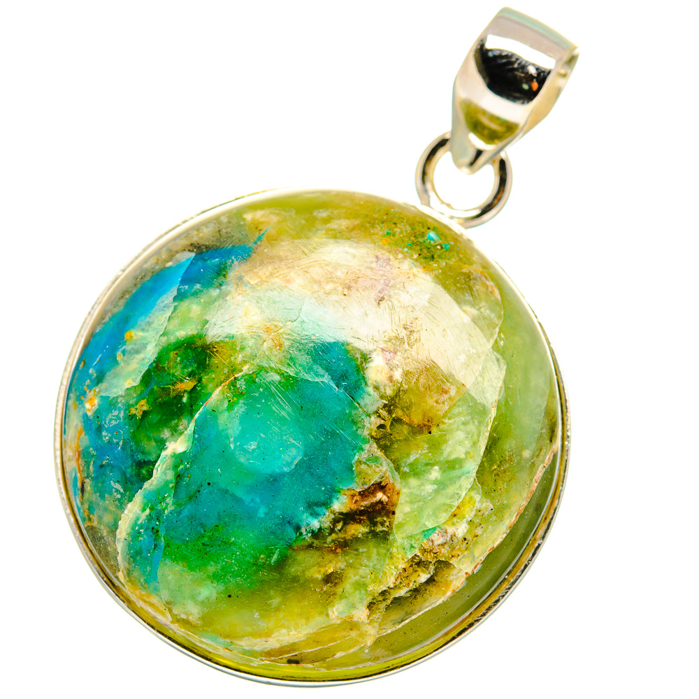 Peruvian Opal Pendants handcrafted by Anasilvercos - PD14117