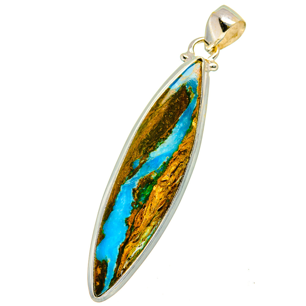 Peruvian Opal Pendants handcrafted by Anasilvercos - PD14119