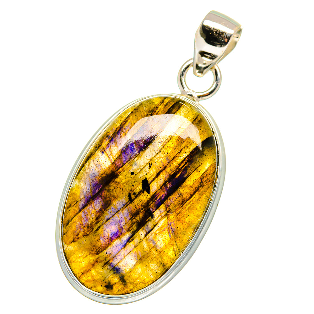 Labradorite Pendants handcrafted by Anasilvercos - PD14130