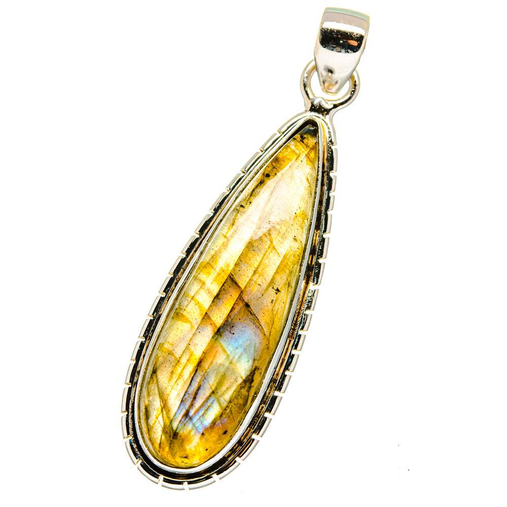Labradorite Pendants handcrafted by Anasilvercos - PD14136