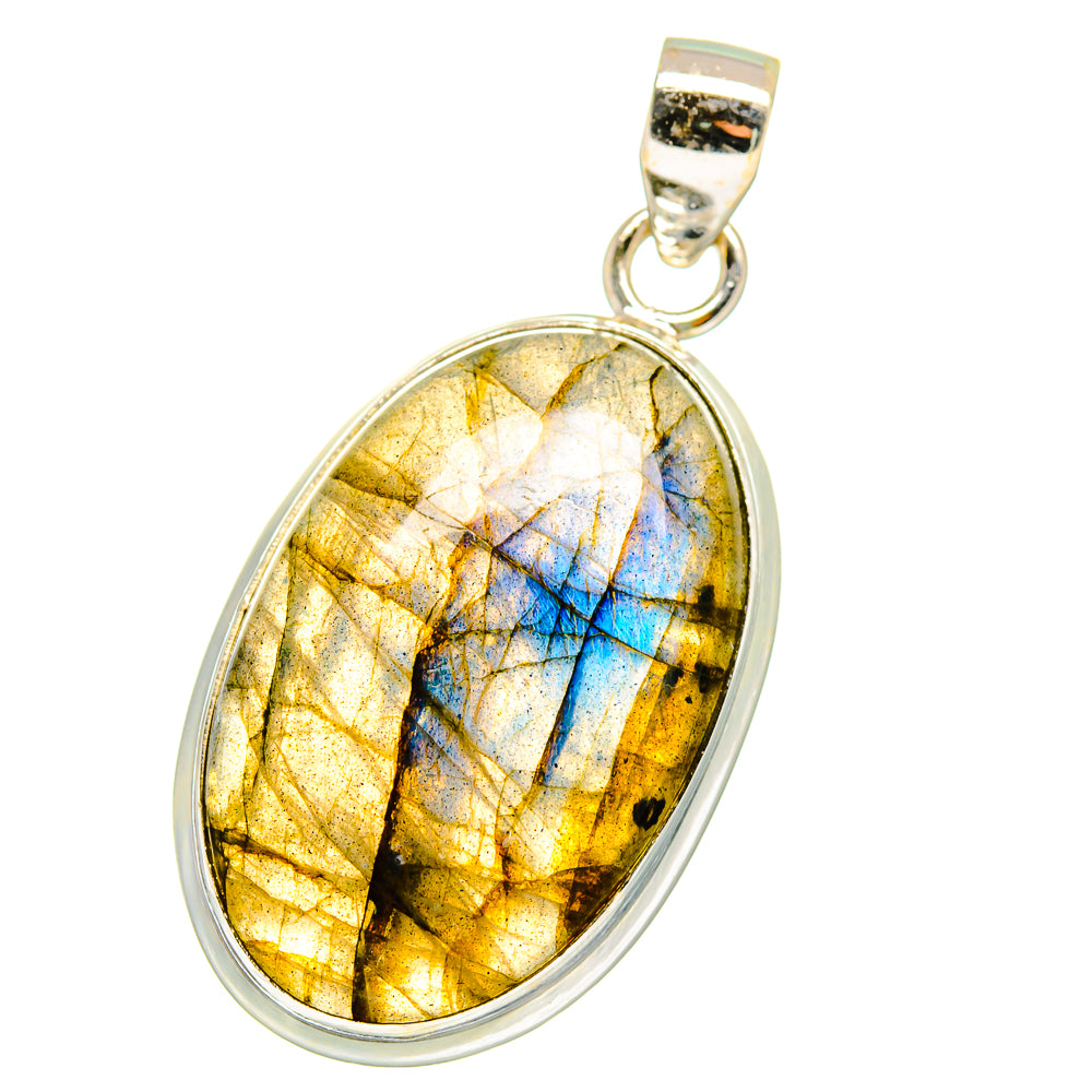 Labradorite Pendants handcrafted by Anasilvercos - PD14141
