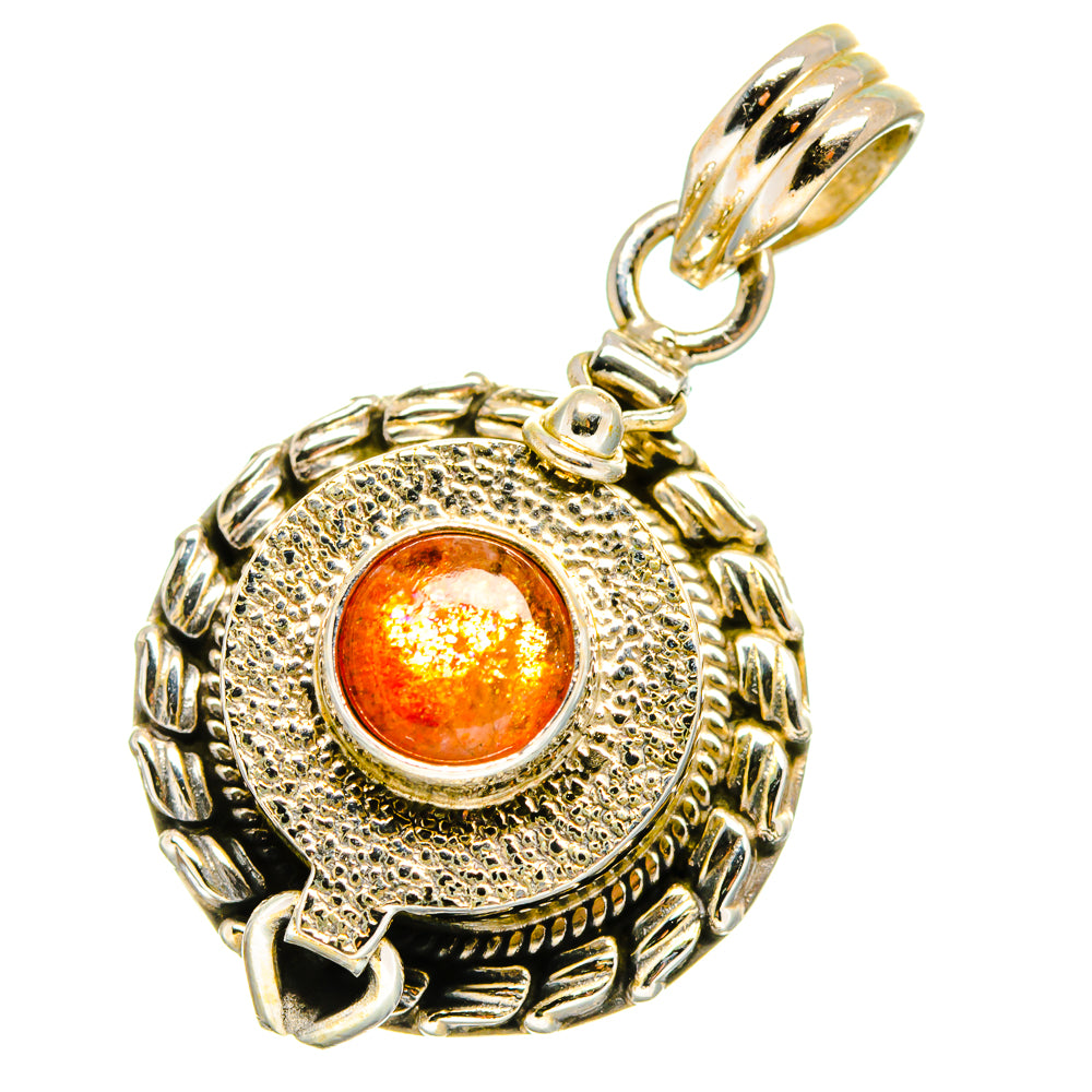 Sunstone Pendants handcrafted by Anasilvercos - PD14144