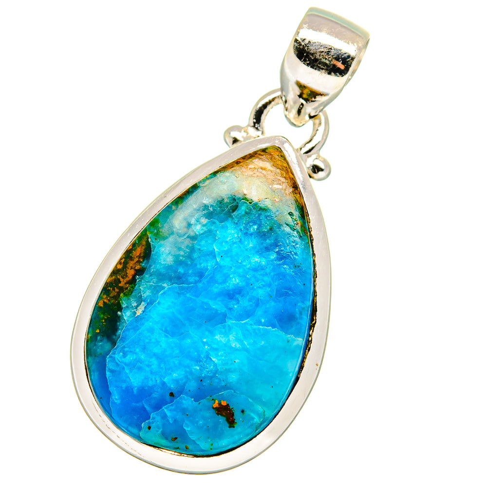 Peruvian Opal Pendants handcrafted by Anasilvercos - PD14155