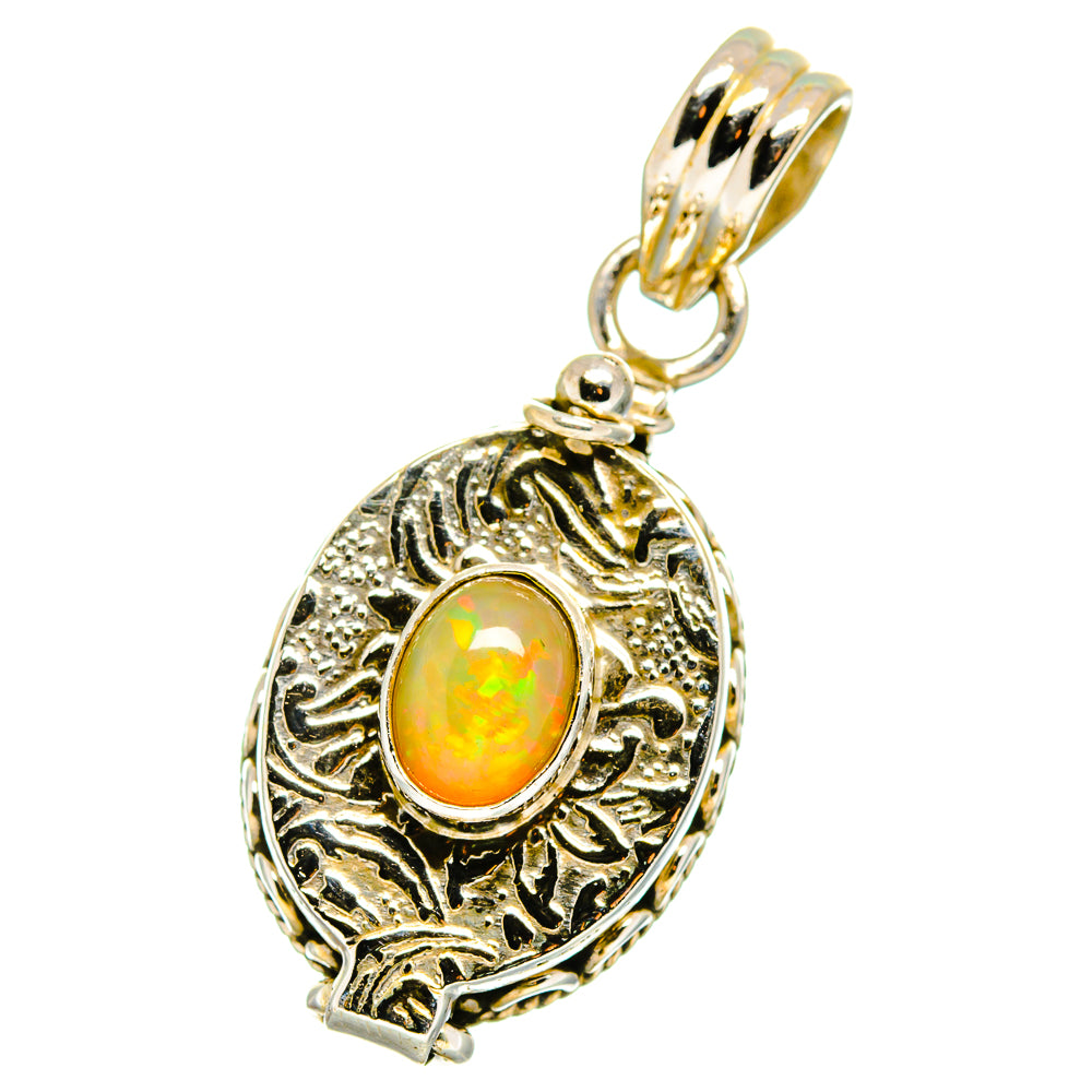 Ethiopian Opal Pendants handcrafted by Anasilvercos - PD14169