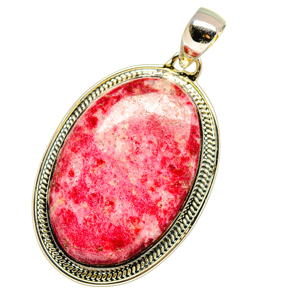 Thulite Pendants handcrafted by Anasilvercos - PD14208