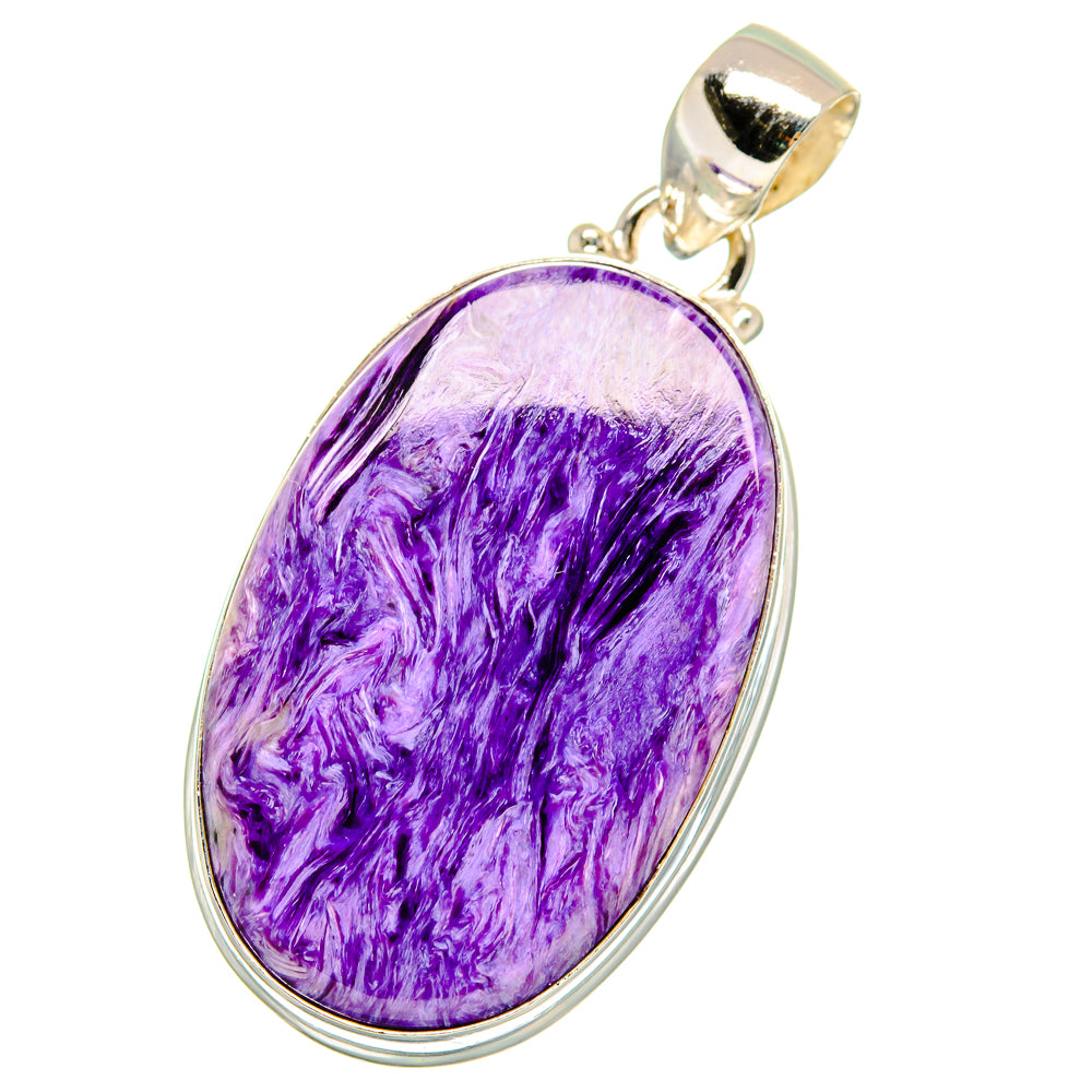 Charoite Pendants handcrafted by Anasilvercos - PD14254
