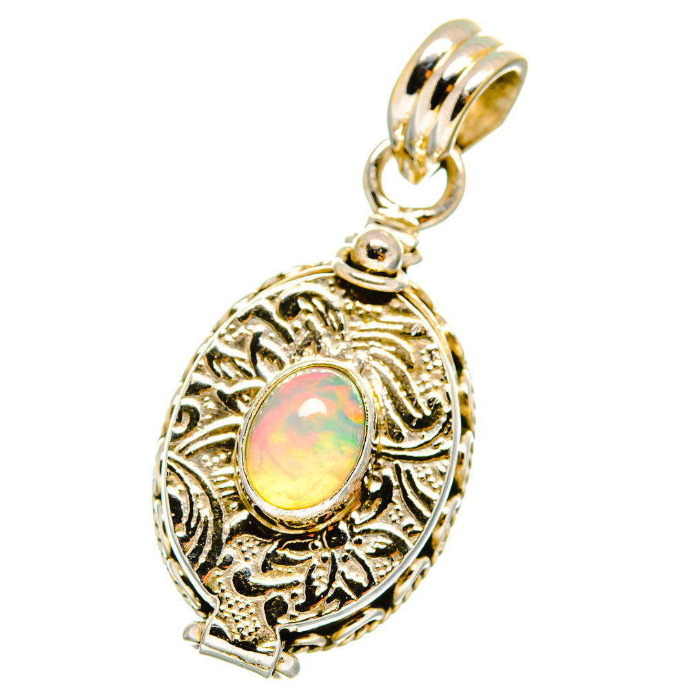 Ethiopian Opal Pendants handcrafted by Anasilvercos - PD14257