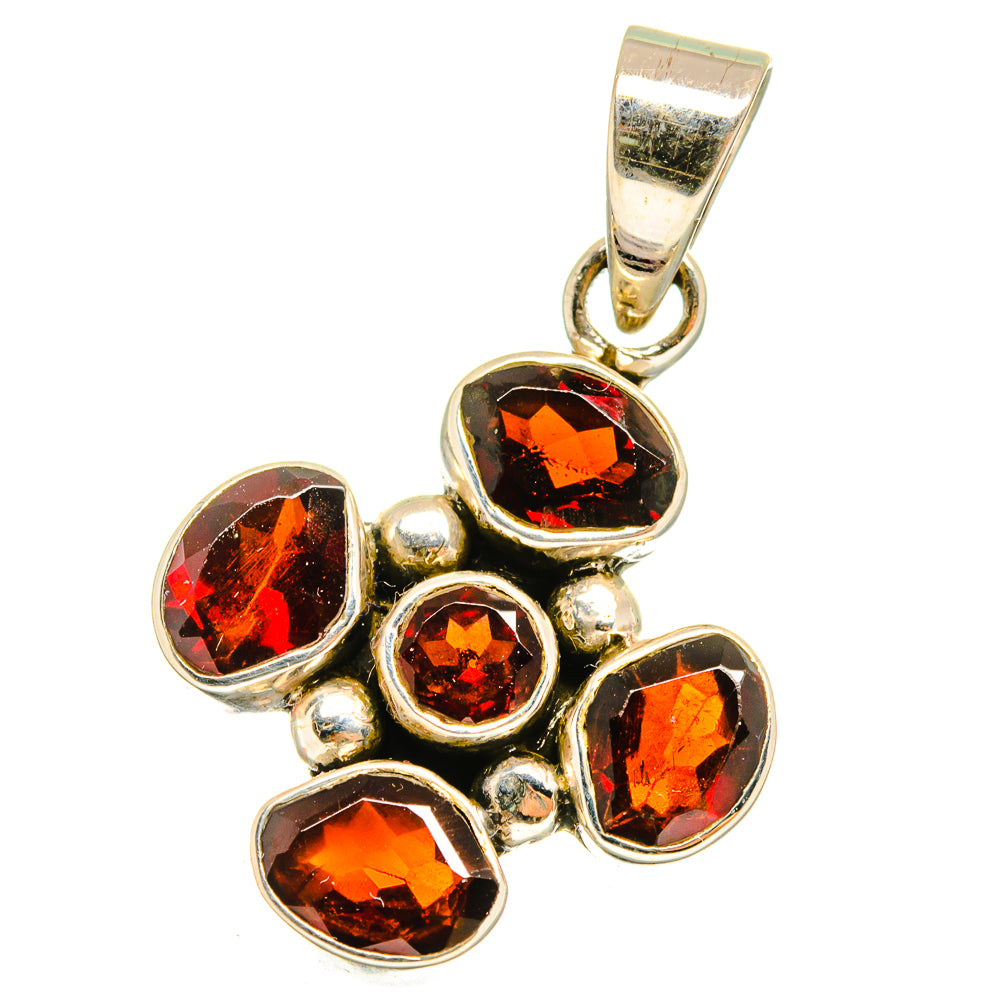 Garnet Pendants handcrafted by Anasilvercos - PD14287