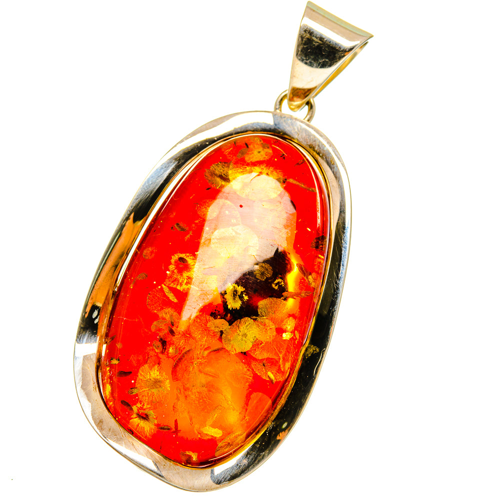 Baltic Amber Pendants handcrafted by Anasilvercos - PD14318