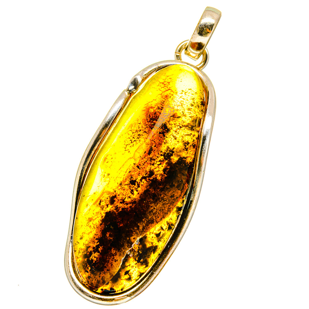 Baltic Amber Pendants handcrafted by Anasilvercos - PD14319