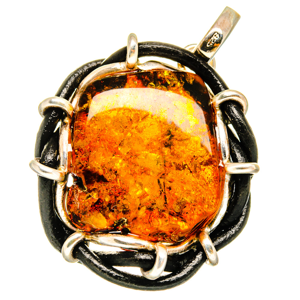 Baltic Amber Pendants handcrafted by Anasilvercos - PD14321