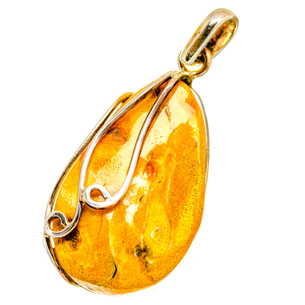Baltic Amber Pendants handcrafted by Anasilvercos - PD14329