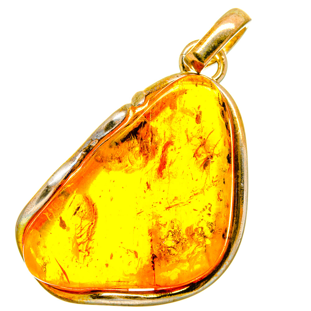 Baltic Amber Pendants handcrafted by Anasilvercos - PD14334