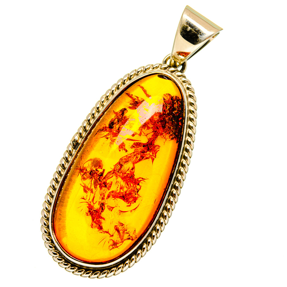 Baltic Amber Pendants handcrafted by Anasilvercos - PD14339