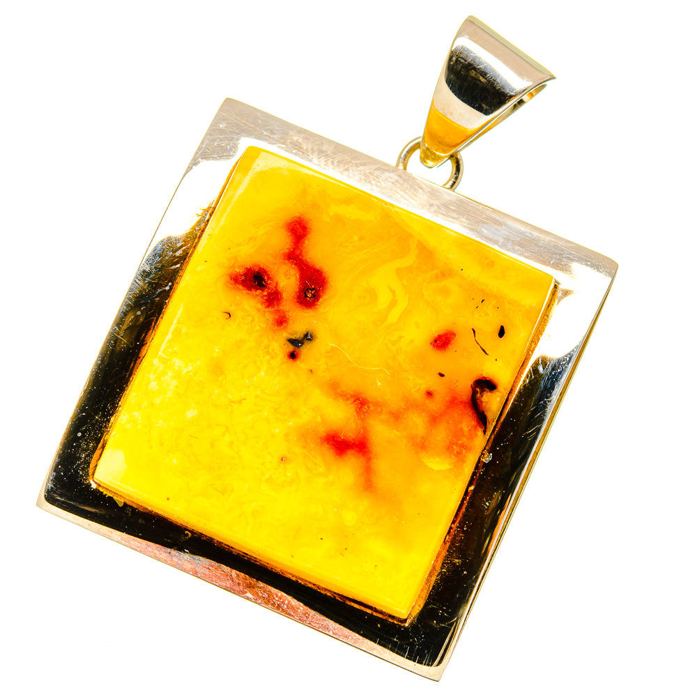 Baltic Amber Pendants handcrafted by Anasilvercos - PD14344