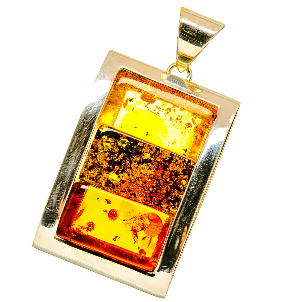 Baltic Amber Pendants handcrafted by Anasilvercos - PD14345